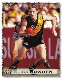 1999 Select AFL Stickers #187 Joel Bowden Front